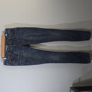 Express Jeans Women's Size 6 Regular Zelda Skinny Jeans in Blue Denim